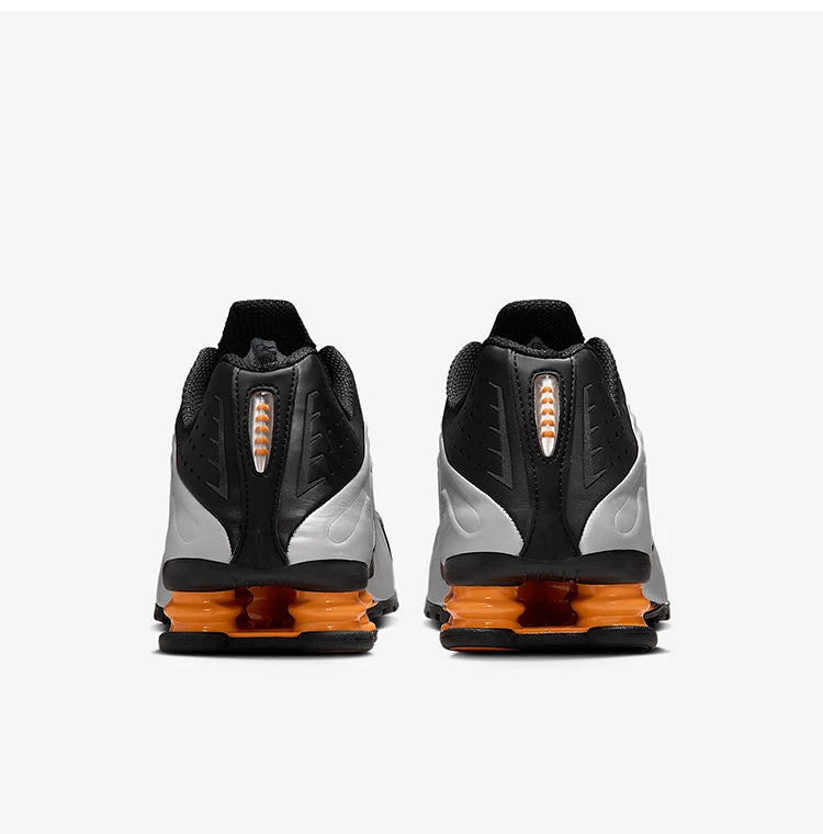 Offizielle authentische Nike SHOX R4 Herren-Laufschuhe, gedämpft, verschleißfest, Low-Top, HQ1988-003