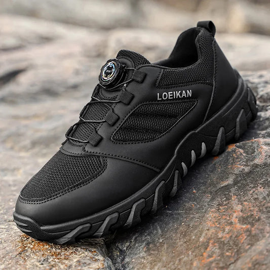 Moda casual desportiva masculina para exterior, caminhadas e streetwear, moderna e confortável
