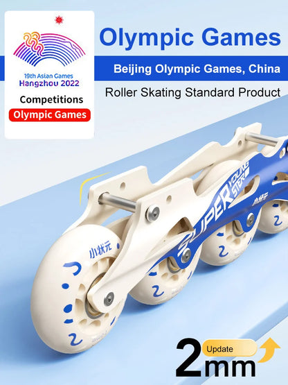 Patins em Linha para Rapaz, Pretos, Tamanho Ajustável, Rosa para Rapariga, Rollerblades Desportivos para Criança, Alta Velocidade, Novos, LED Luminoso, Profissionais