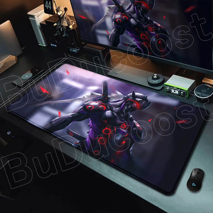 Overwatch Gaming Anime Girl Large XXL Mouse Pad HD Printing Computer Keyboard Mats Laptop Office Rubber Soft Desk Rug 900x400 mm
