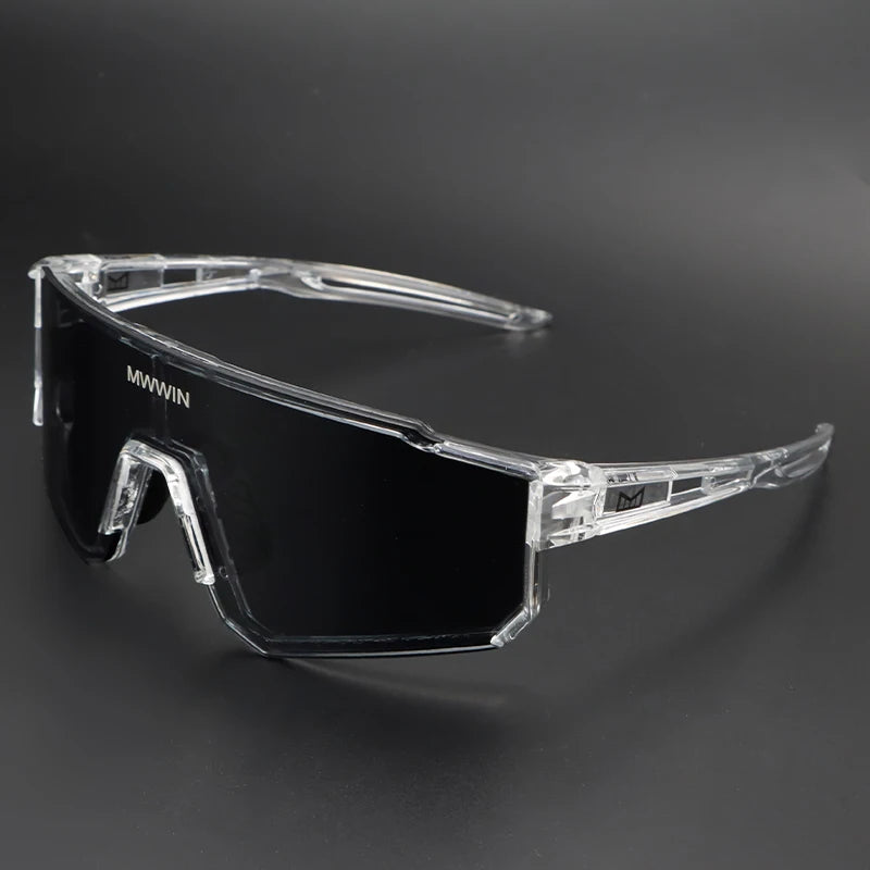 MWWIN Cycling Sunglasses MTB Glasses Bike Cycling UV400 Eyewear Men Women Bicycle Mountain Outdoor Sports Hiking Eyewear