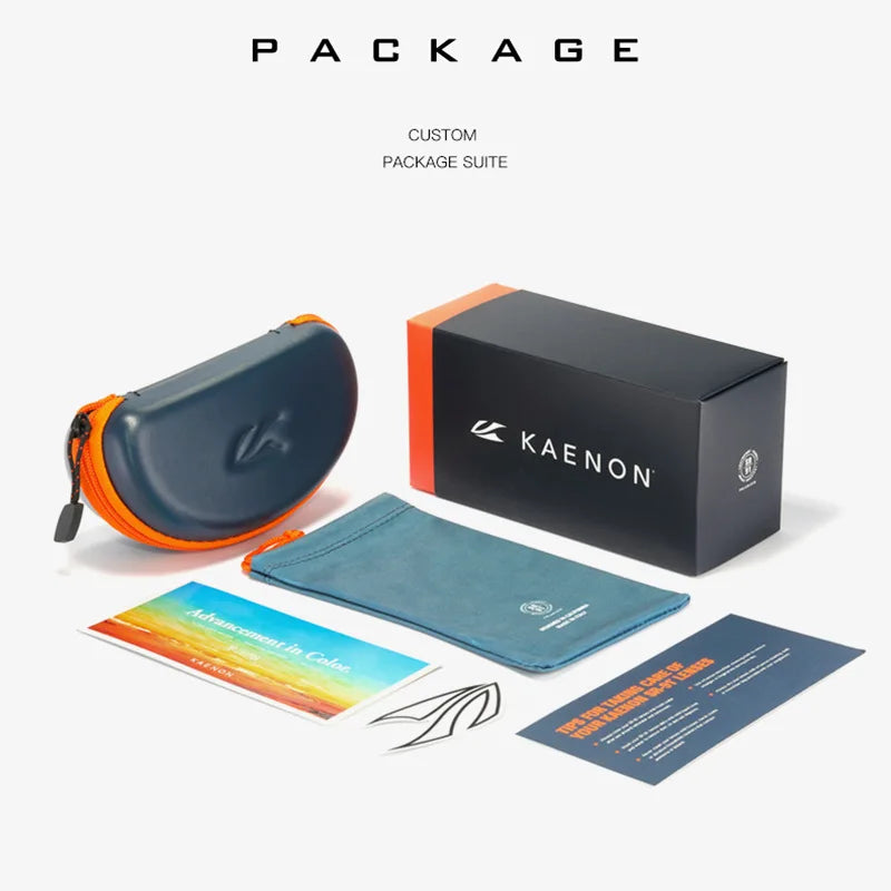 KAENON Classic Polarized Sport Sunglasses for Men and Women Ideal for Driving Fishing Outdoor Running Sun Glasses UV Protection