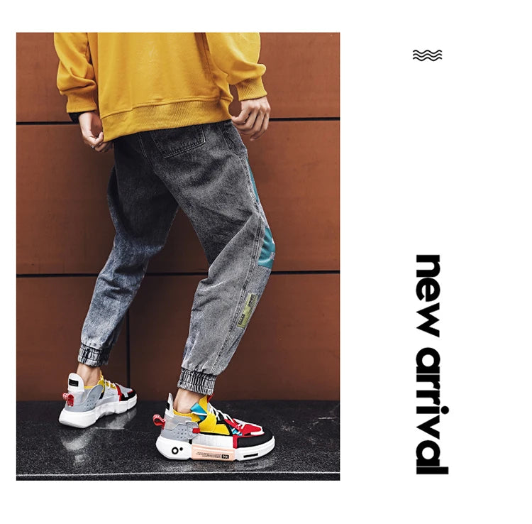 Shoes Men Sneakers Male Casual Men's Shoes Tennis Luxury Shoes Trainer Race Breathable Shoes Fashion Loafers Running Shoes for Men