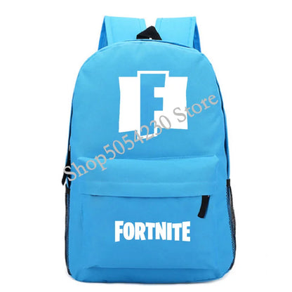 Fortnite Games Backpack Fortnite School Bags for Teenagers Unisex Schoolyard Laptop Mochilas Travel Casual Bags