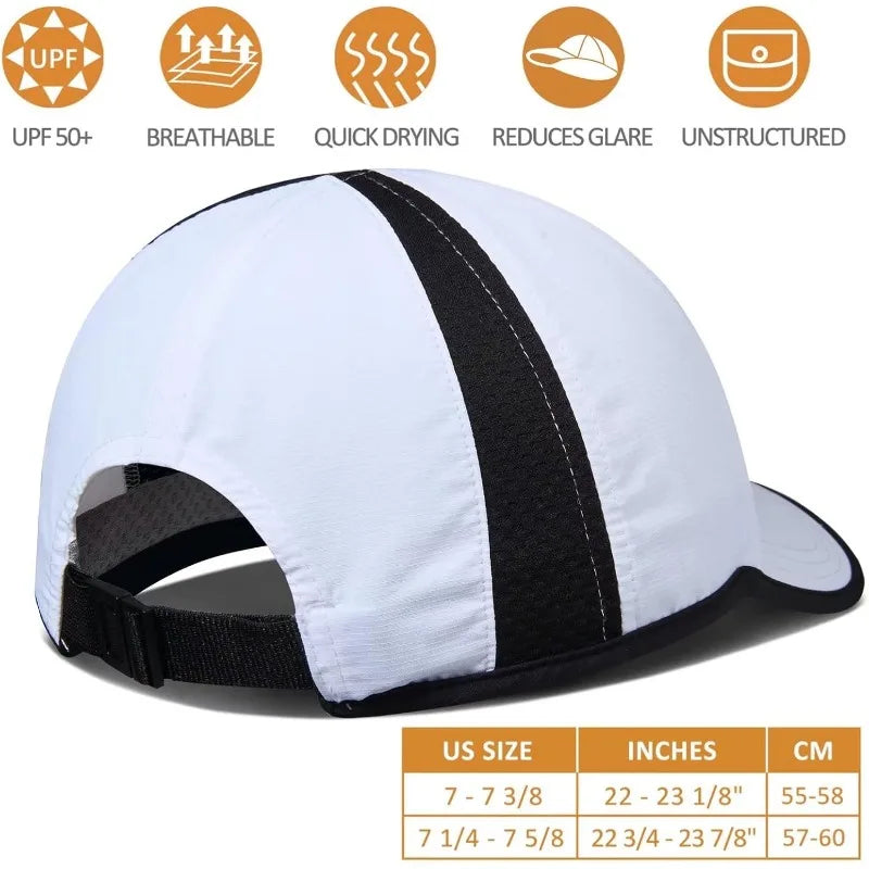 GADIEMKENSD Lightweight Breathable Outdoor Cap UPF 50+ Sunscreen Fashion Sun Hats for Men And Women Outdoor Sports