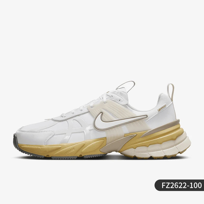 Ténis de corrida Nike Authentic V2K RUN GTX para mulher, de cano baixo, estilo retro com patchwork, FZ2622-002
