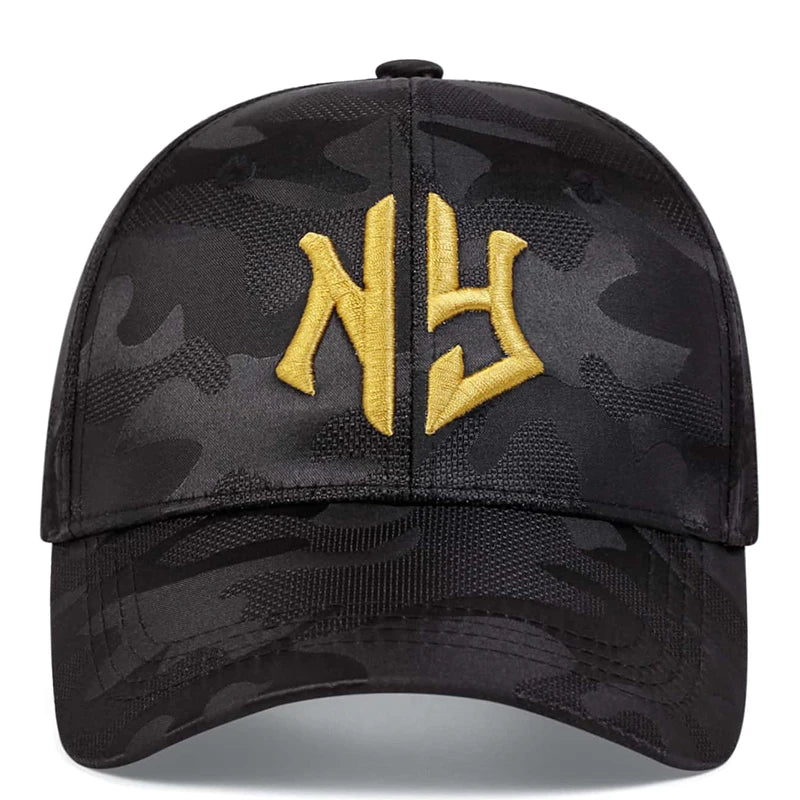 Fashion Letter Embroidery Camouflage Baseball Cap Spring Autumn Snapback Hat Adjustable Sports Casual Hats Sunscreen Hats
