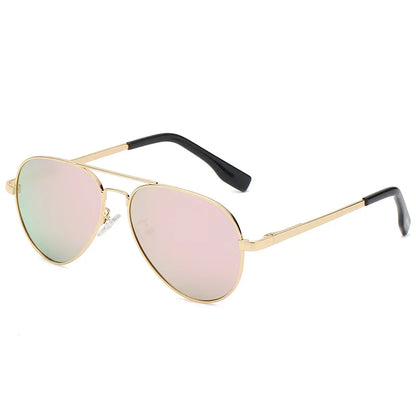 Punk Rock Polarized Sunglasses Color Film Sunglasses Han Edition Mirror Face Fashion Sun Glasses T1001