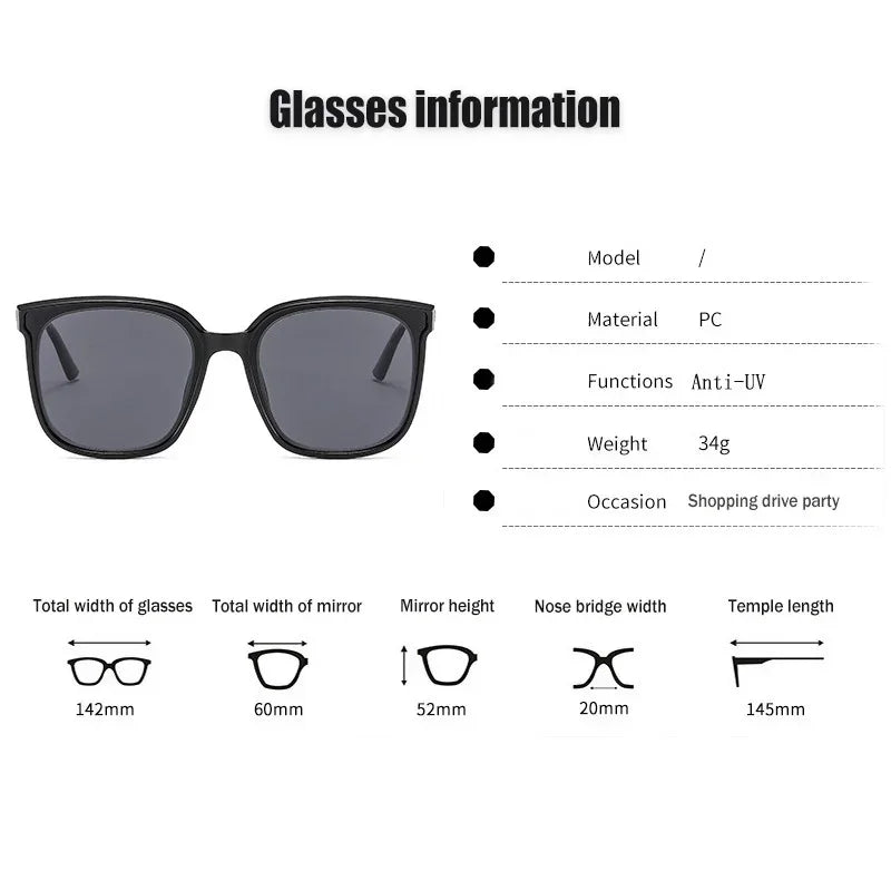 Men Women Fashion Polarized Sunglasses Blue Light Blocking Myopia Glasses Anti-radiation Near Sight Eyewear Diopters 0 To -6.0