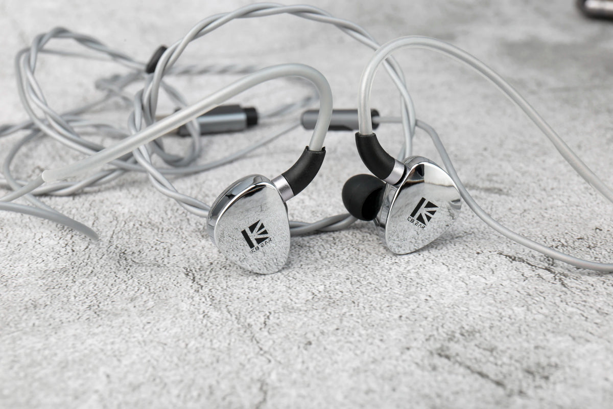 KBEAR TB01 Chrono IEMS – Écouteurs intra-auriculaires filaires avec basses profondes, casque de jeu pour le streaming en direct, boîtier entièrement métallique en alliage de zinc