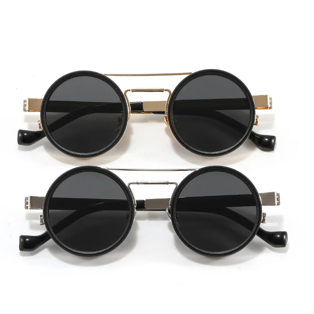 KLASSNUM Adjustable Sunglasses Men Nd Filter Glasses ND9 Speed Dimming Sun Glasses Round Polarized Fishing Driving Eyewear 2026