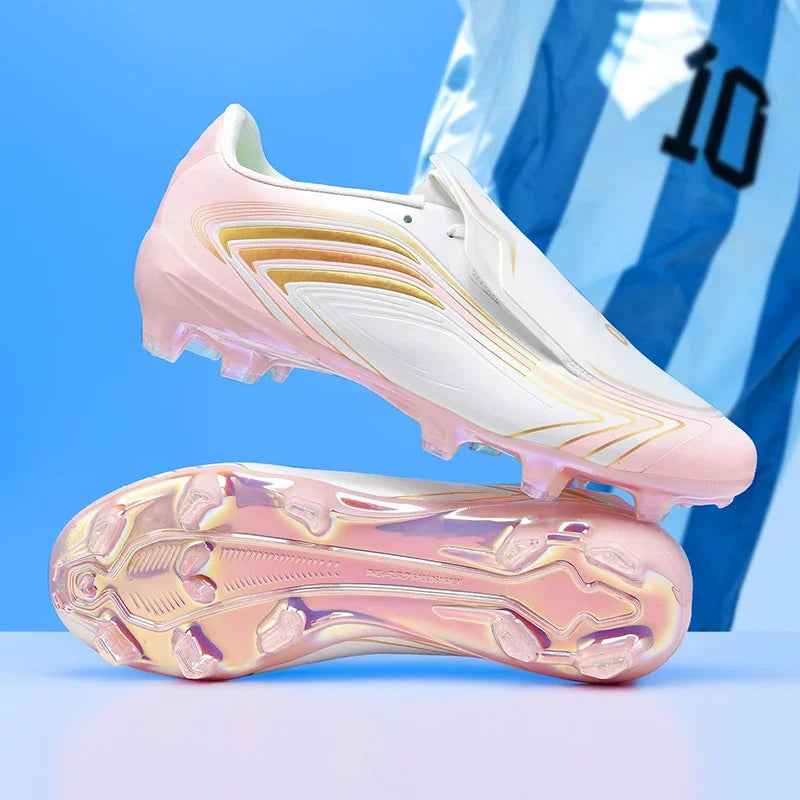 Nouvelles chaussures de football pour hommes, baskets de futsal, crampons, chaussures de football, pour terrain en herbe, montantes, pour l'extérieur, antidérapantes, pour l'intérieur, haute qualité, meilleures ventes