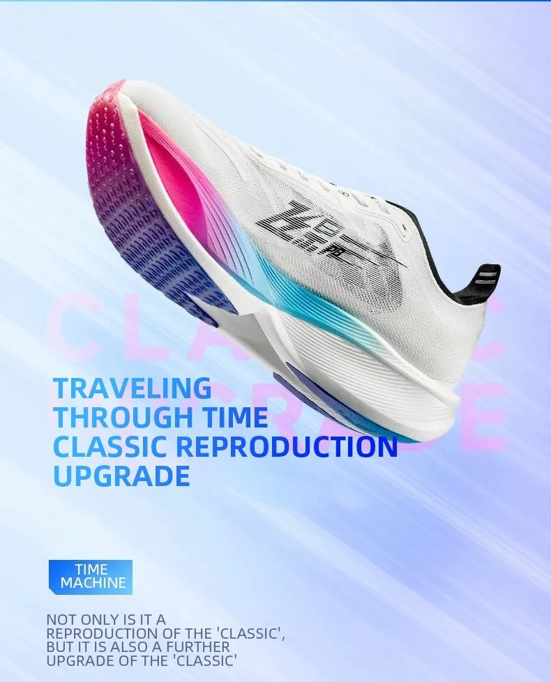 QIAODAN Feiying PB3 Enhanced Edition Professional Marathon Carbon Plate Running Shoes 2025 Men's Sneakers QDB023251299T