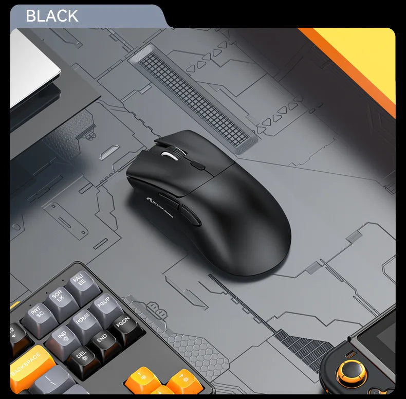 Attack Shark R1 Lightweight Bluetooth 2.4G Wireless Gaming Mouse PAW3311 18000DPI Ergonomic Macro Mice