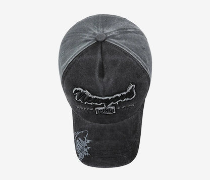New Hat Spring and Summer European and American Sunscreen Baseball Cap Men's Washed Old Outdoor Casual Cap Women's Retro Sun Hat
