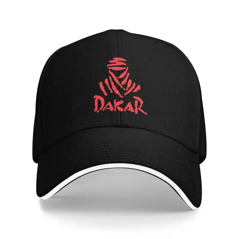 Motorcycle Dakar Rally Baseball Cap Retro Motor Off Road Racing Sandwich Hats for Men Women Breathable Dad Hat Running Golf