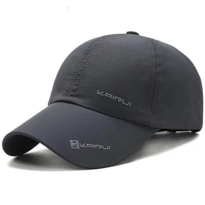 Unisex Breathable and quick drying Snapback Baseball Caps Spring and Autumn Outdoor Adjustable Casual Hats Sunscreen Hat