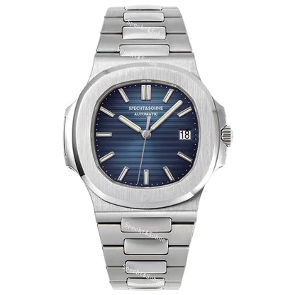 Relógio Masculino Specht&Sohne 2025 New Classic de Luxo Automático em Aço Inoxidável com Safira 8215, Relógio de Pulso Mecânico
