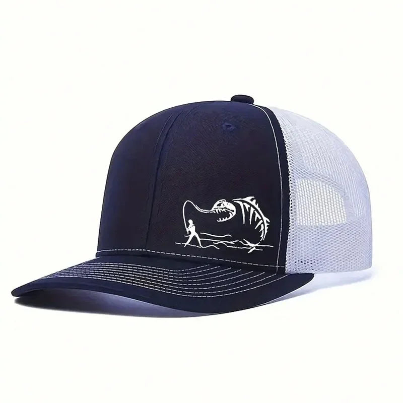 New Fashion Richardson 112 Micro Curved Trucker Cap Fishing PrintedSummer Mesh Breathable Baseball Caps Outdoor Gorras Hombre