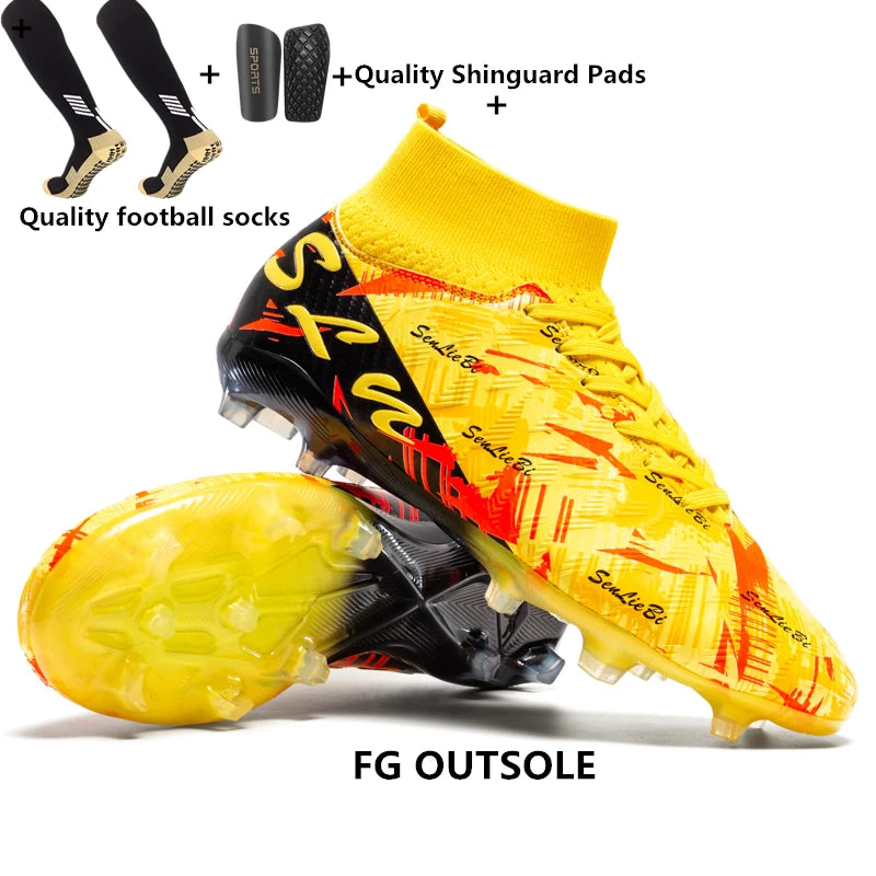 Maat 34-46 Heren FG/TF voetbalschoenen Futsal Professioneel Unisex Kindervoetbalschoenen Training Outdoor Jongensvoetbalschoenen Sneakers