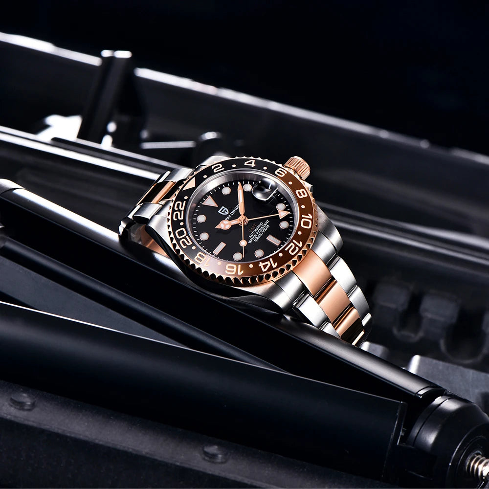 New PAGANI DESIGN Top Luxury Watch 8215 Sports Mechanical Automatic Watch Waterproof Stainless Steel Sapphire Watches for Man