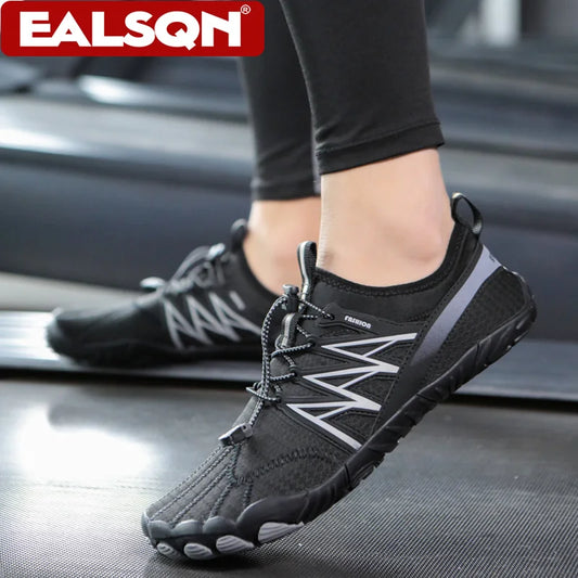 Outdoor Lightweight Men's Training Running Barefoot Shoes, Quick-Dry Swimming Water Shoes, Sport Gym Fitness Jogging Sneakers