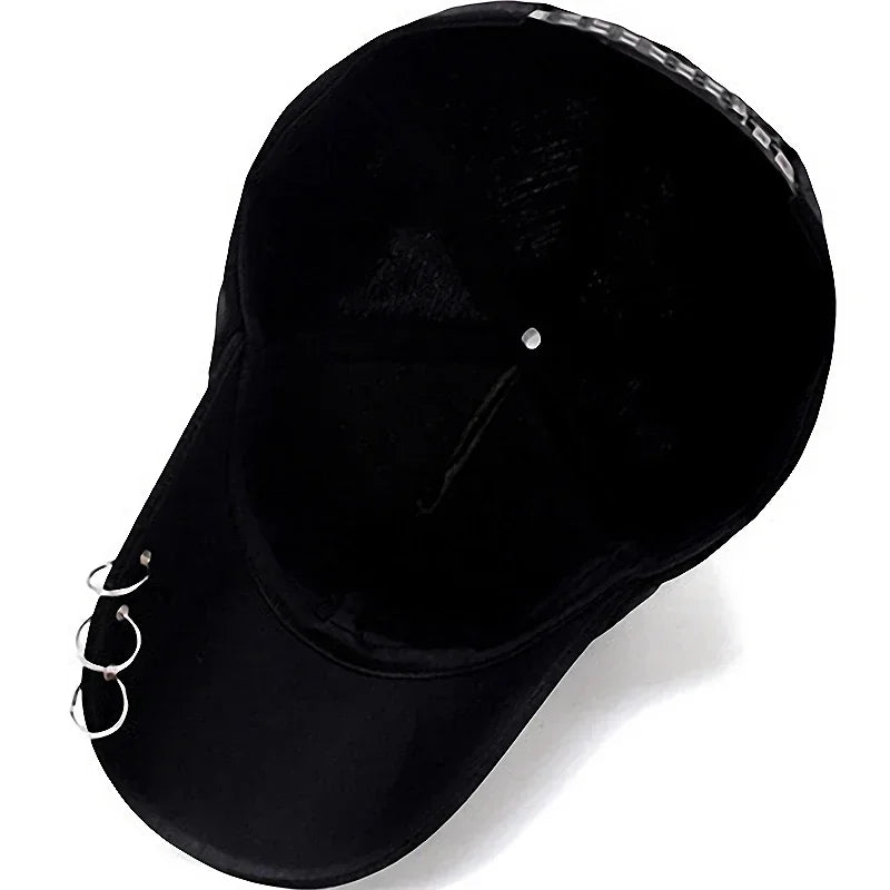 Personalisierte Baseballcap aus Metall mit klassischem Schirmdesign, leicht und atmungsaktiv! Vier Farben zur Auswahl