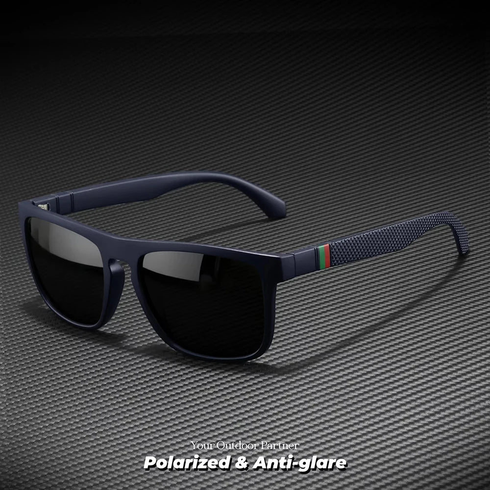 3pcs Fantasy Square Polarized Sunglasses AntiGlare UV400 Glasses Brand Designer Summer Party Driving Fishing Christmas Gift