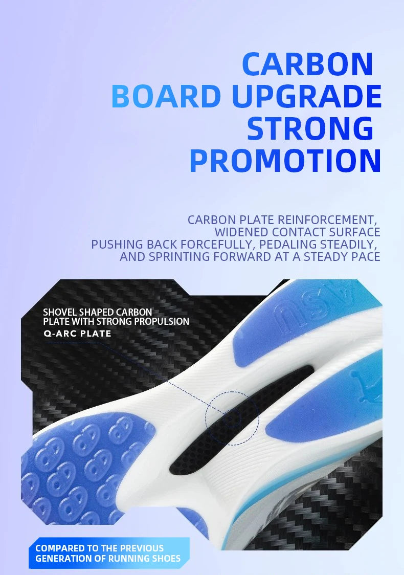 QIAODAN Feiying PB3 Enhanced Edition Professional Marathon Carbon Plate Running Shoes 2025 Men's Sneakers QDB023251299T