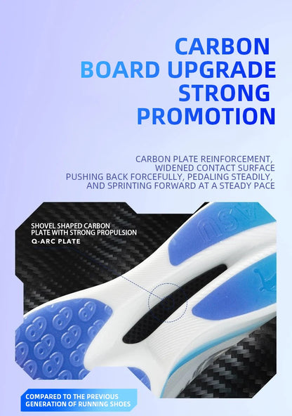 QIAODAN Feiying PB3 Enhanced Edition Professional Marathon Carbon Plate Running Shoes 2025 Men's Sneakers QDB023251299T