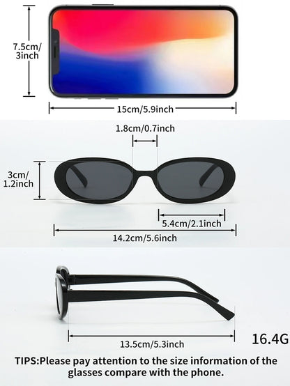 3Pcs Classic Retro Fashion Cat Eye&Round&Square Plastic Frame Fashion Sunglasses Unisex Sunglasses for Outdoor Use,Party