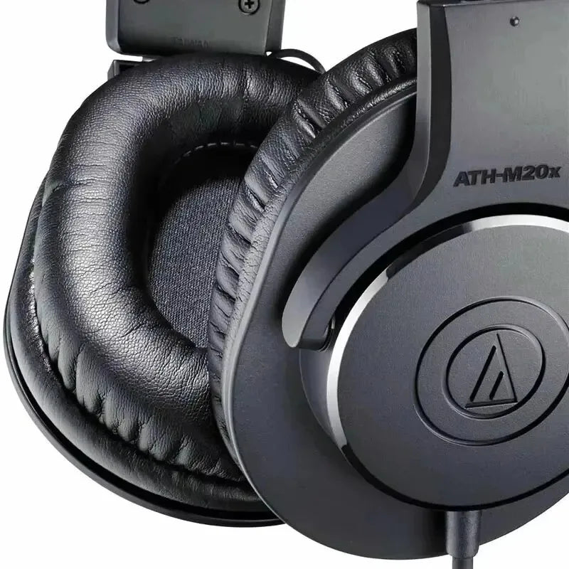 Casque audio professionnel Audio Technica M20X de haute qualité pour l'amélioration des basses, l'enregistrement et le jeu