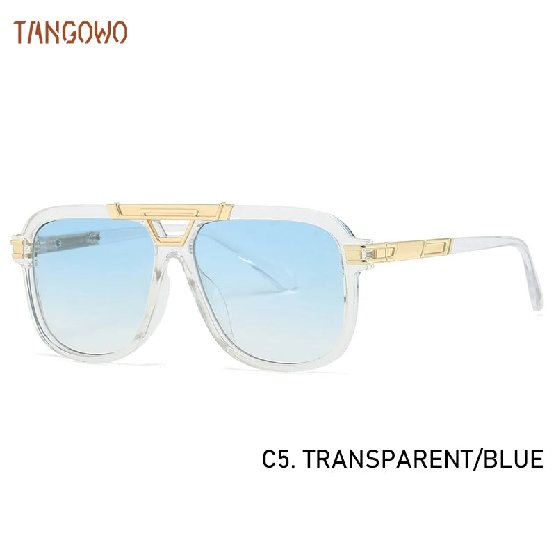TANGOWO Mens Sunglasses Free Shiping Glasses Man Sunglass Eyewear Luxury Designer Lenses Women Lens New in Lunette Men Women's