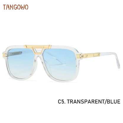 TANGOWO Mens Sunglasses Free Shiping Glasses Man Sunglass Eyewear Luxury Designer Lenses Women Lens New in Lunette Men Women's