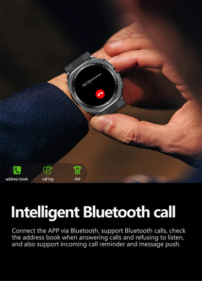 2026 New Health Track Smartwatch Air Pump Airbag True Blood Pressure Health Measure Smart Watch for Men and Women Blood Oxygen BT Call