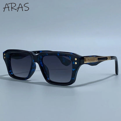 Polarized Classic Square Sunglasses Men 2026 Luxury Brand Steampunk UV400 Driving Sun Glasses For Male Trendy Small Frame Shades