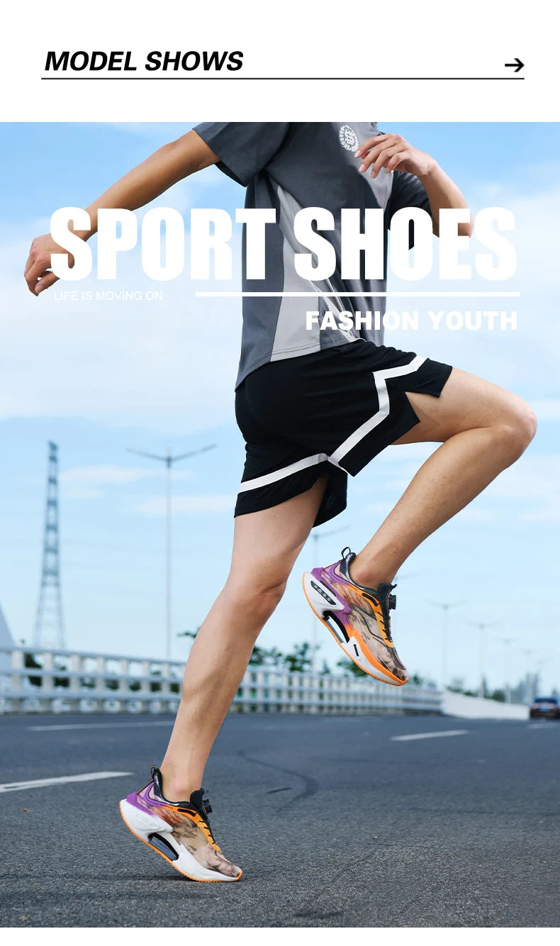 Running Shoes Training Specialty Marathon Men’s Sports Breathable Lightweight Women’s Comfortable Non-Skid Leisure Sneakers