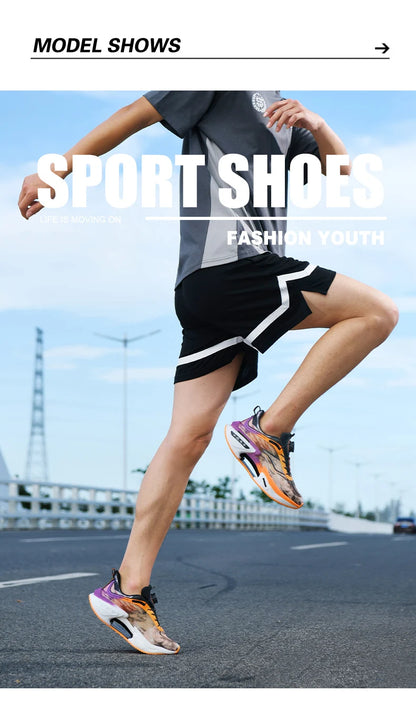 Running Shoes Training Specialty Marathon Men’s Sports Breathable Lightweight Women’s Comfortable Non-Skid Leisure Sneakers
