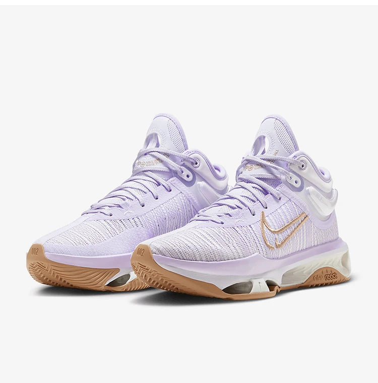 Ténis de basquetebol Nike genuínos para homem, com amortecimento e respirabilidade, de cano médio, modelo DJ9432-500