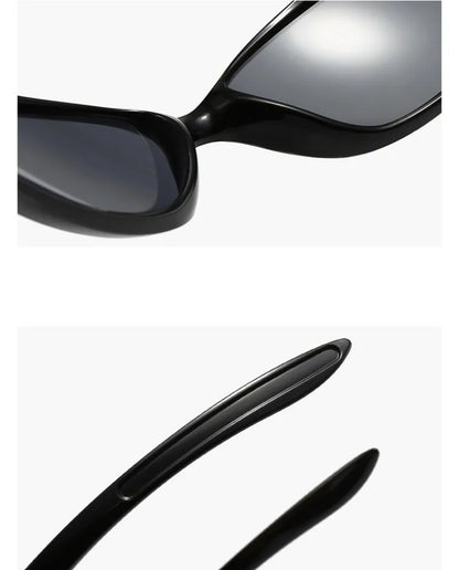 KLASSNUM Y2K Punk Sports Sunglasses For Men Women Future Sense Sun Glasses Brand Designer Party Anti UV400 Fashion Goggle New