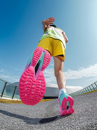 Ténis de corrida para homem «Marathon Men», desportivos, especializados, respiráveis, leves, desportivos para mulher, antiderrapantes, com sola de carbono, confortáveis