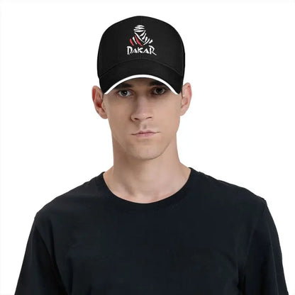 Motorcycle Dakar Rally Baseball Cap Retro Motor Off Road Racing Sandwich Hats for Men Women Breathable Dad Hat Running Golf