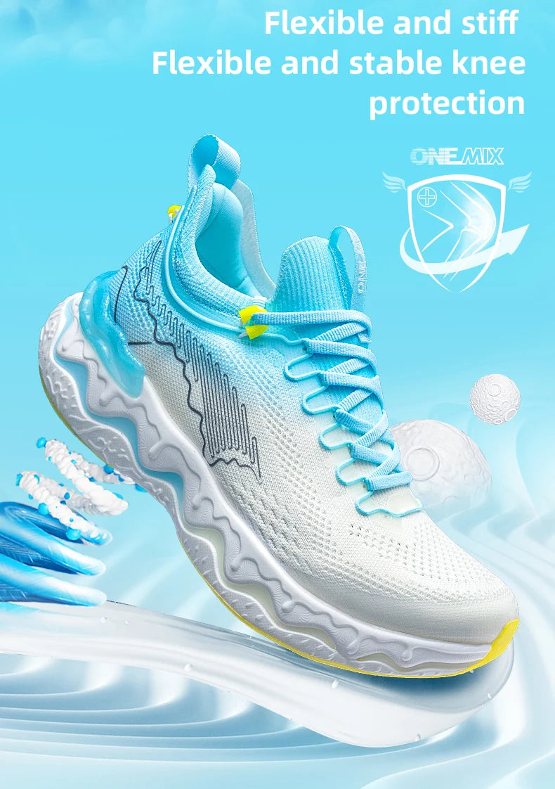 ONEMIX 2024 Nuovo stile colore O-Resilio CreamMix Scarpe da running su strada da uomo, leggere e ammortizzate, sneakers da allenamento outdoor da uomo