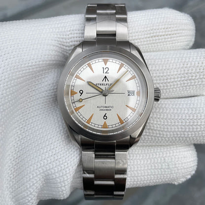 STEELFLIER Official SF751 Luxury Fashion Mechanical Wristwatch NH35 Movement Super Luminous 20Bar Waterproof Classic Dive Watch