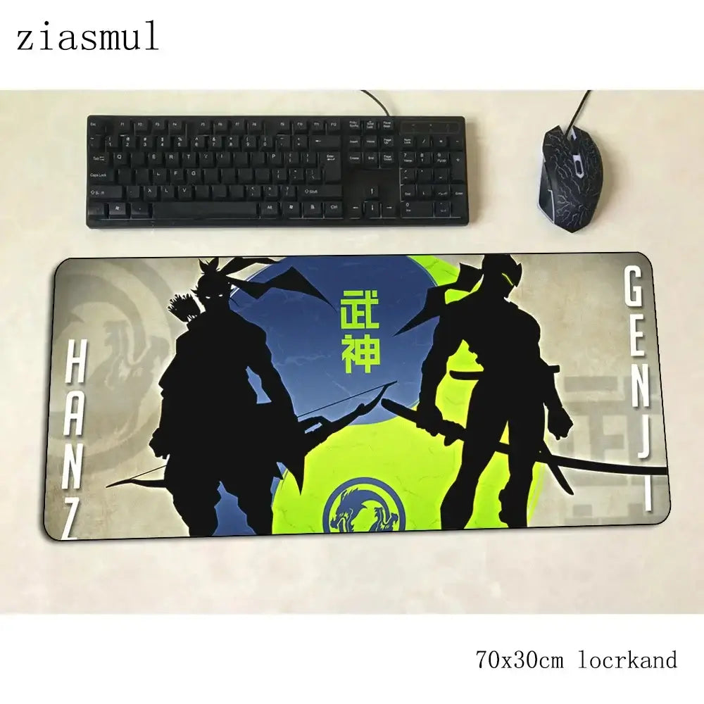 overwatch mouse pad Cartoon Computer mat 700x300x3mm gaming mousepad large Indie Pop padmouse keyboard games pc gamer desk