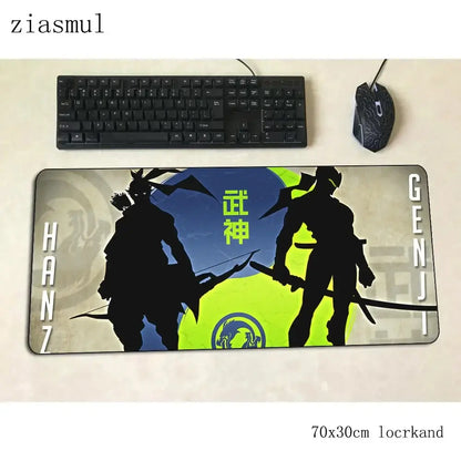 overwatch mouse pad Cartoon Computer mat 700x300x3mm gaming mousepad large Indie Pop padmouse keyboard games pc gamer desk