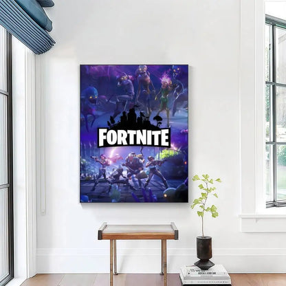 cool F-FORTNITE  high-definition poster sticker, sprucing up home and room walls, available in diverse styles.