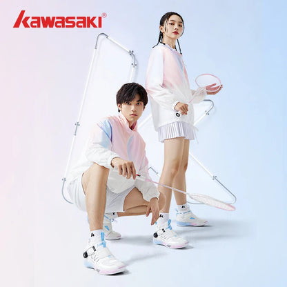 Sapatos de badminton profissionais Kawasaki King Series 2.0 para homem e mulher, antitorção, desportivos, sapatos de ténis originais para homem, ténis A3311