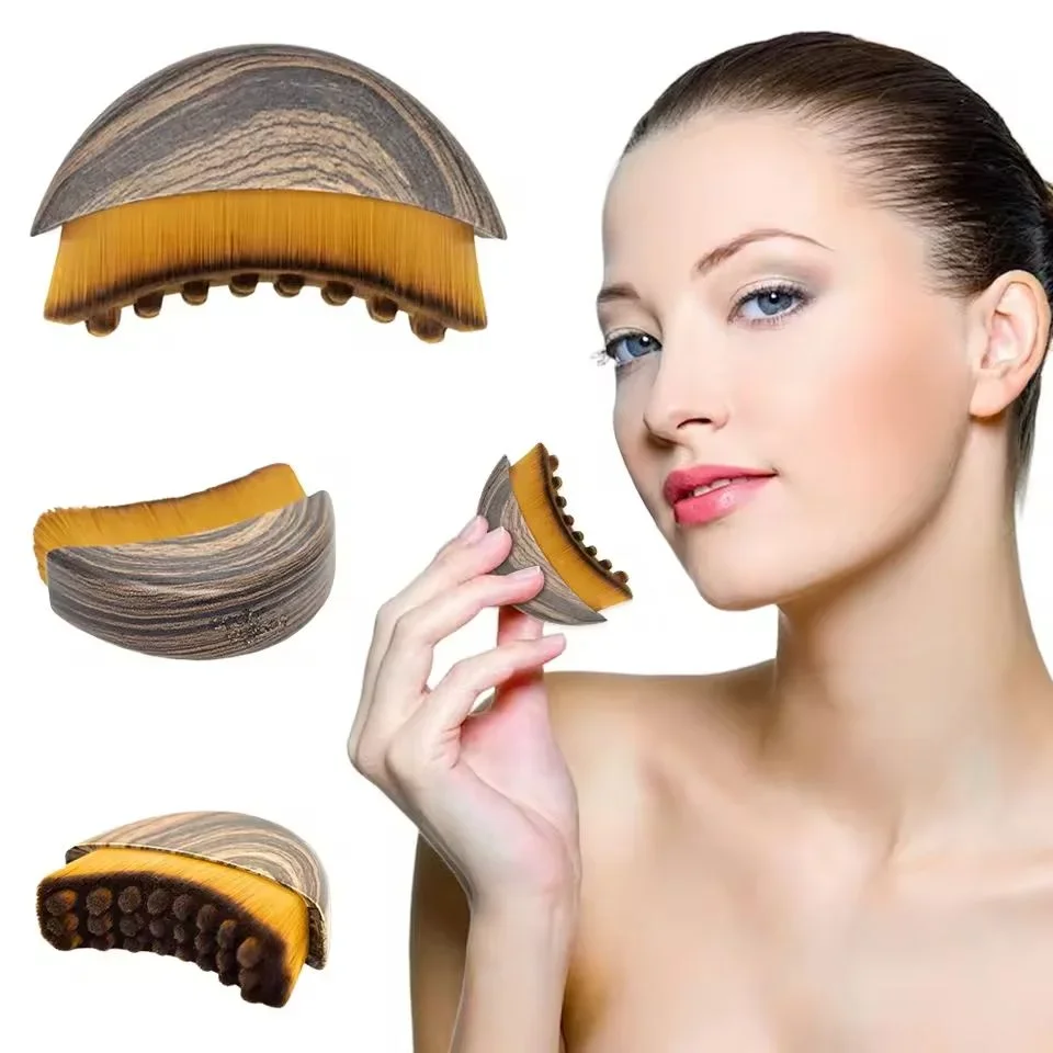 Lymphatic Contour Face Brush, Chin & Jawline Sculpting, Drainage Massager for Face, Ergonomically Designed to Fit The Skin Precisely