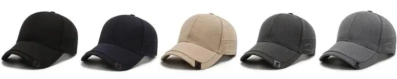 High Quality Solid Baseball Caps for Men Outdoor Cap Bone Gorras CasquetteHomme Trucker Hats Sunscreen Cap
